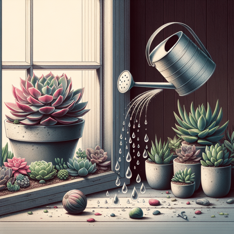Avoiding Over-Watering Indoor Succulents