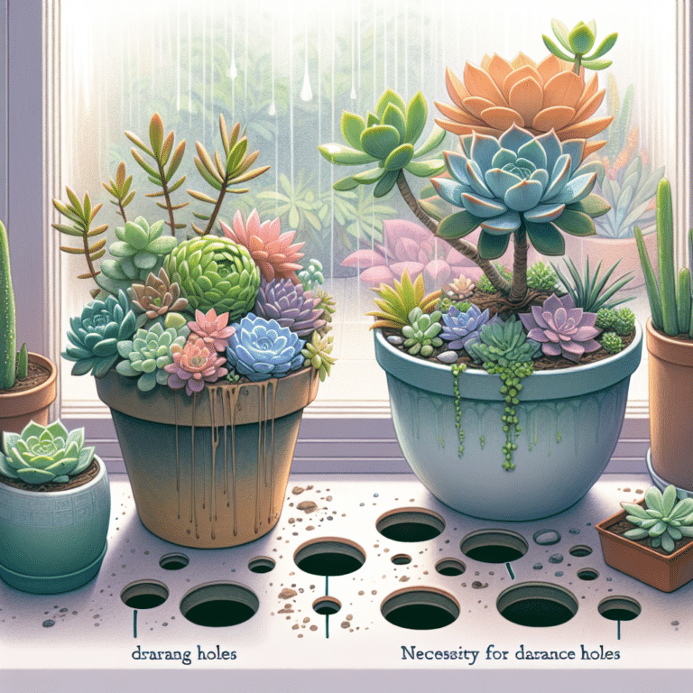 Do Indoor Succulents Need Drainage Holes?