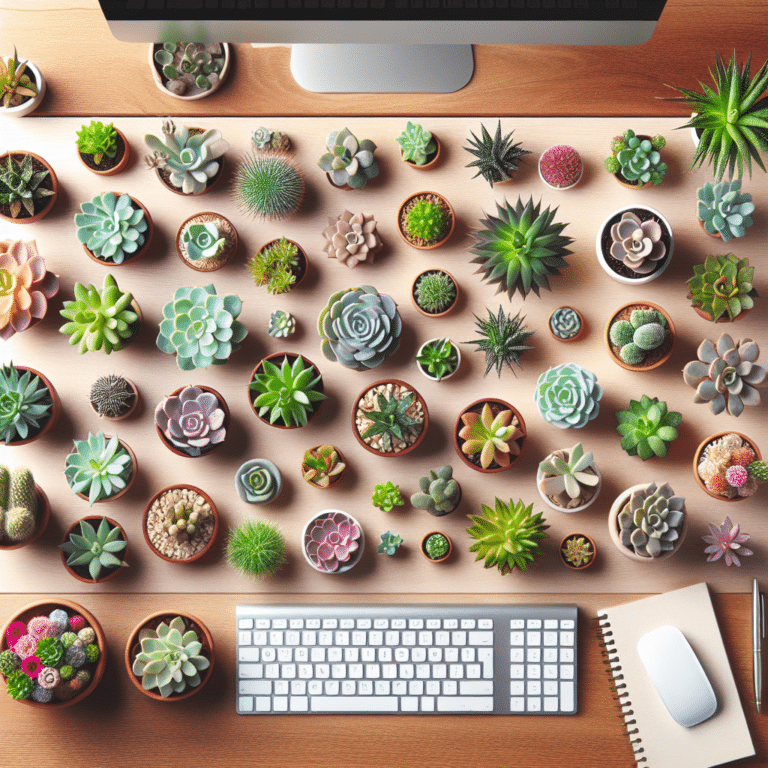 Perfect Small Succulents for Desk Spaces