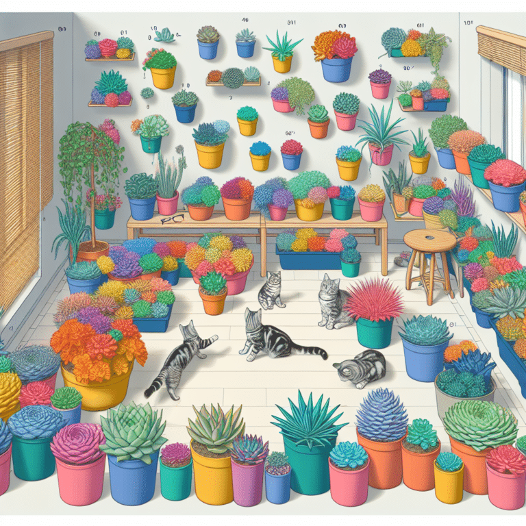 Pet-Safe Indoor Succulents for Cat Owners