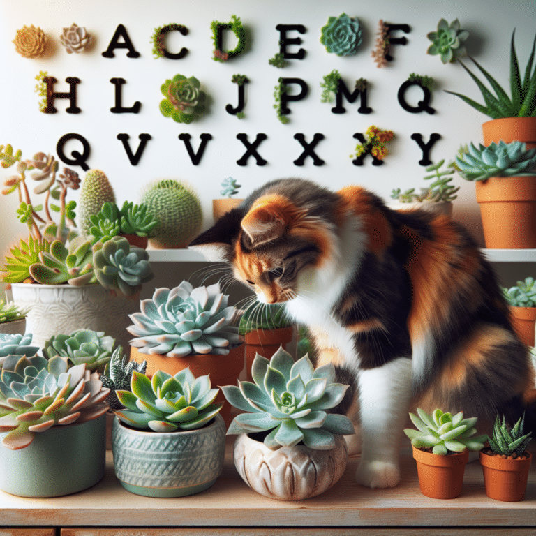 Pet-Safe Indoor Succulents for Cat Owners