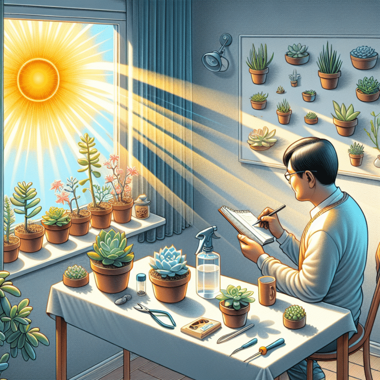 Discovering How Much Sunlight Succulents Need Inside