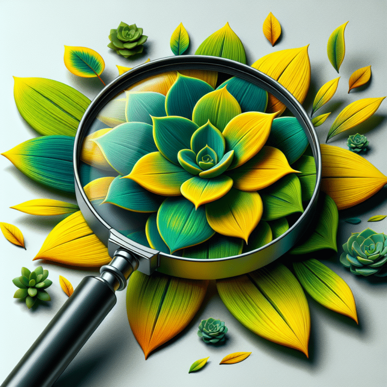 Decoding Yellow Leaves on Succulents