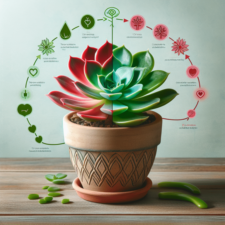 Red Alert: Why are my Succulent Leaves Turning Red?