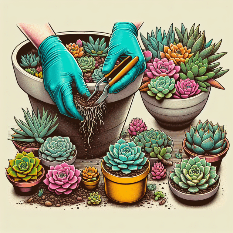 Step-by-step Guide: How to Repot Your Succulents