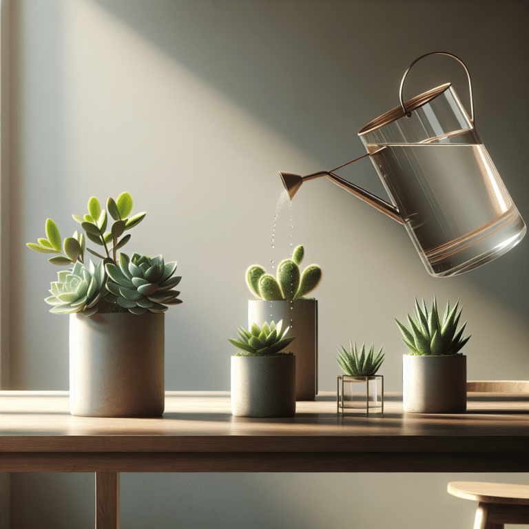 Watering Schedule for Succulents Indoors