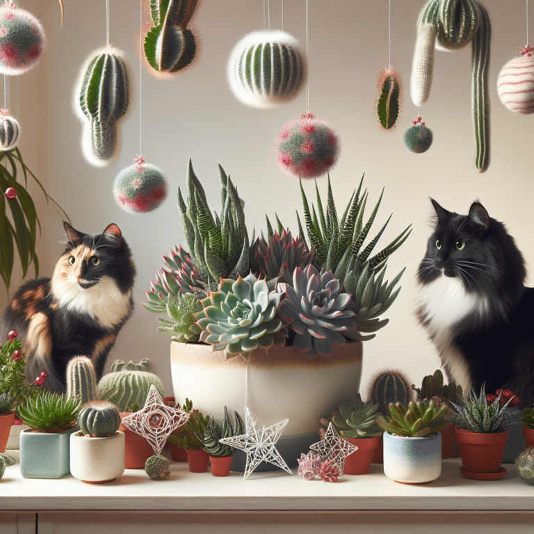 Pet-Safe Indoor Succulents for Cat Owners