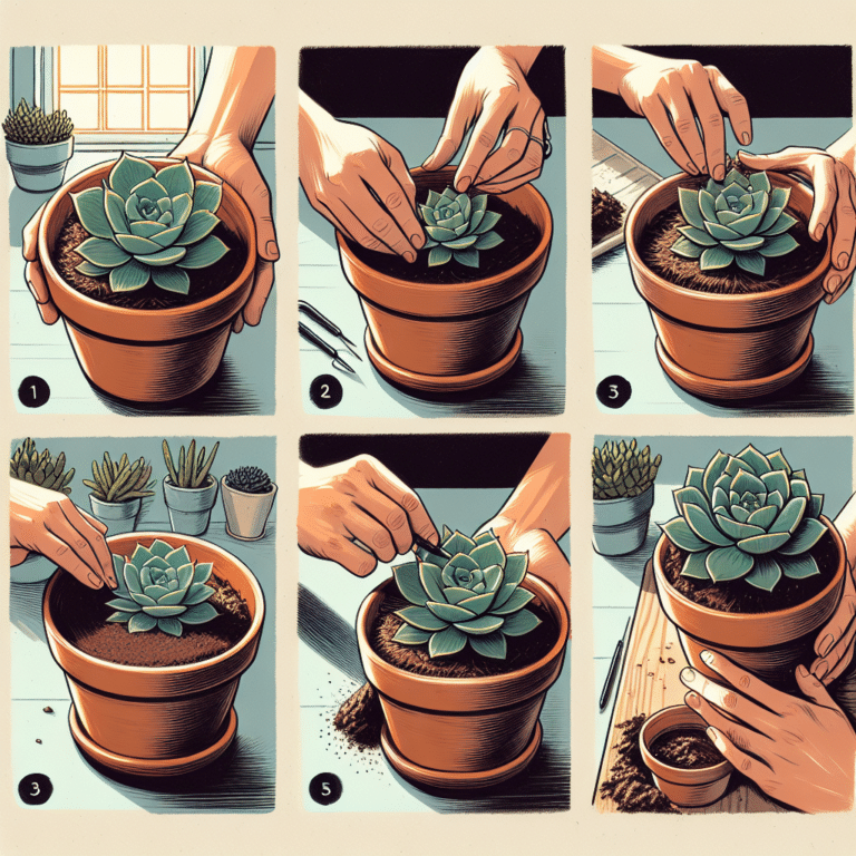 Mastering the Art of Repotting Succulents