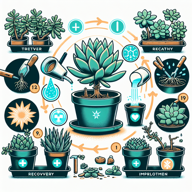 The Remedies for Overwatered Succulents