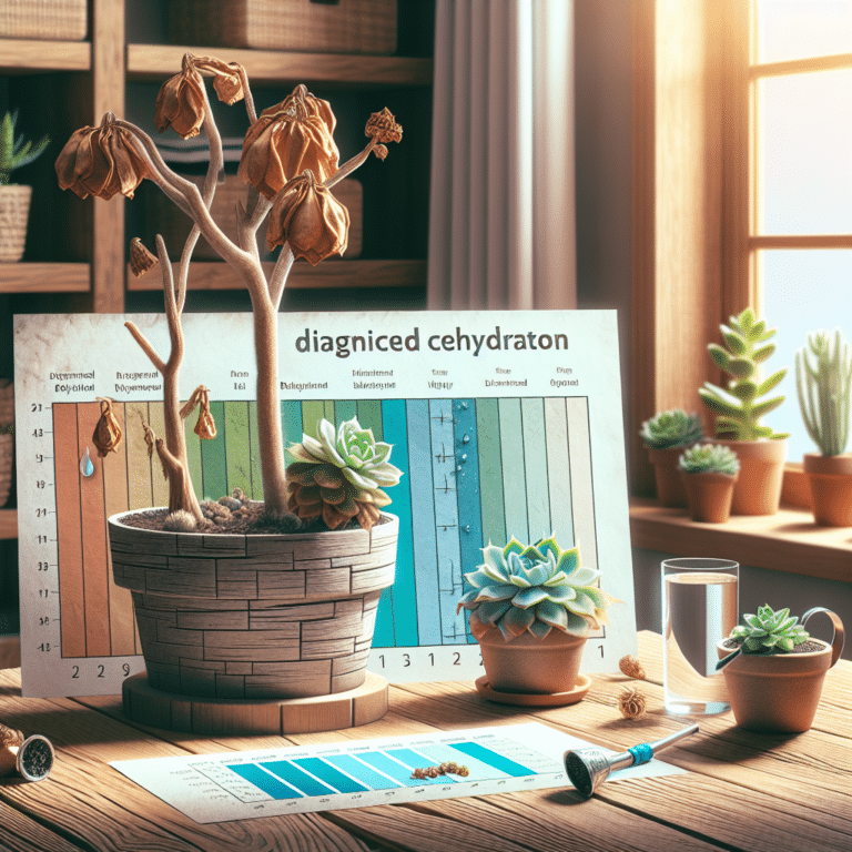  "Reviving Dehydrated Indoor Succulents: Step by Step