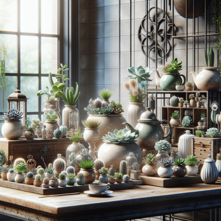 Exploring Innovative Indoor Succulent Container Ideas
