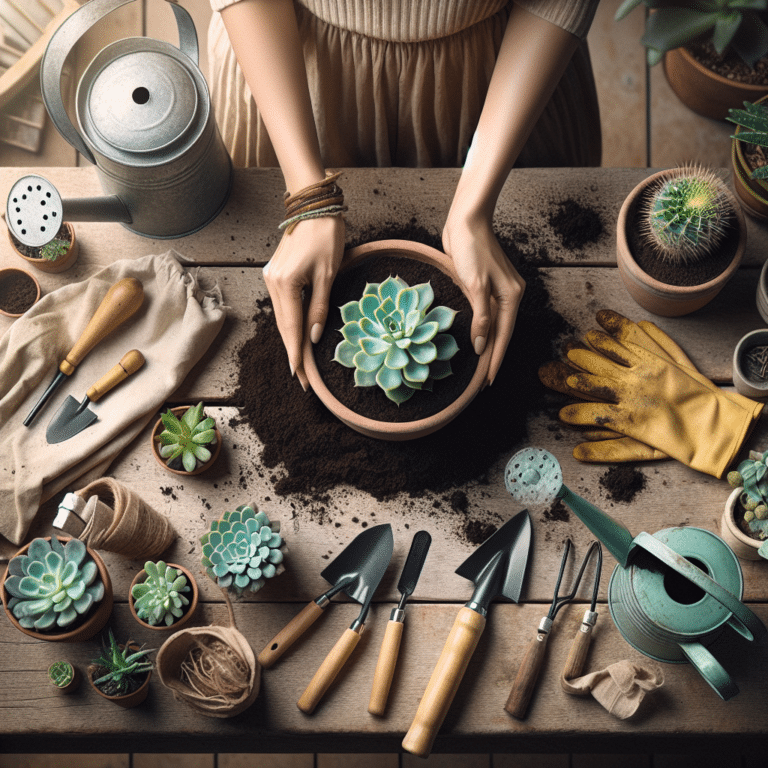 Step-by-step Guide: How to Repot Your Succulents