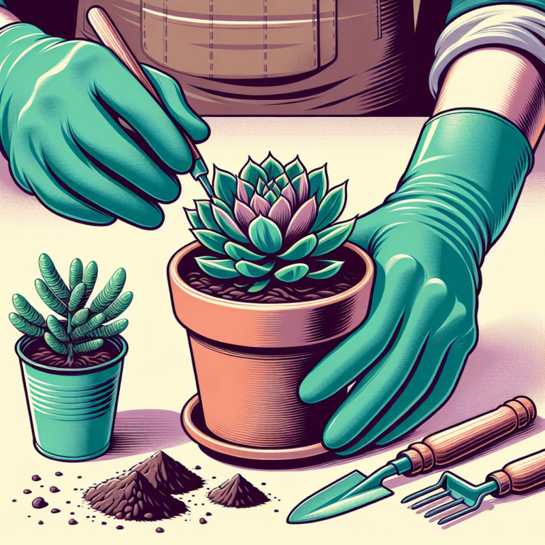 How and When to Repot Succulents Without Roots