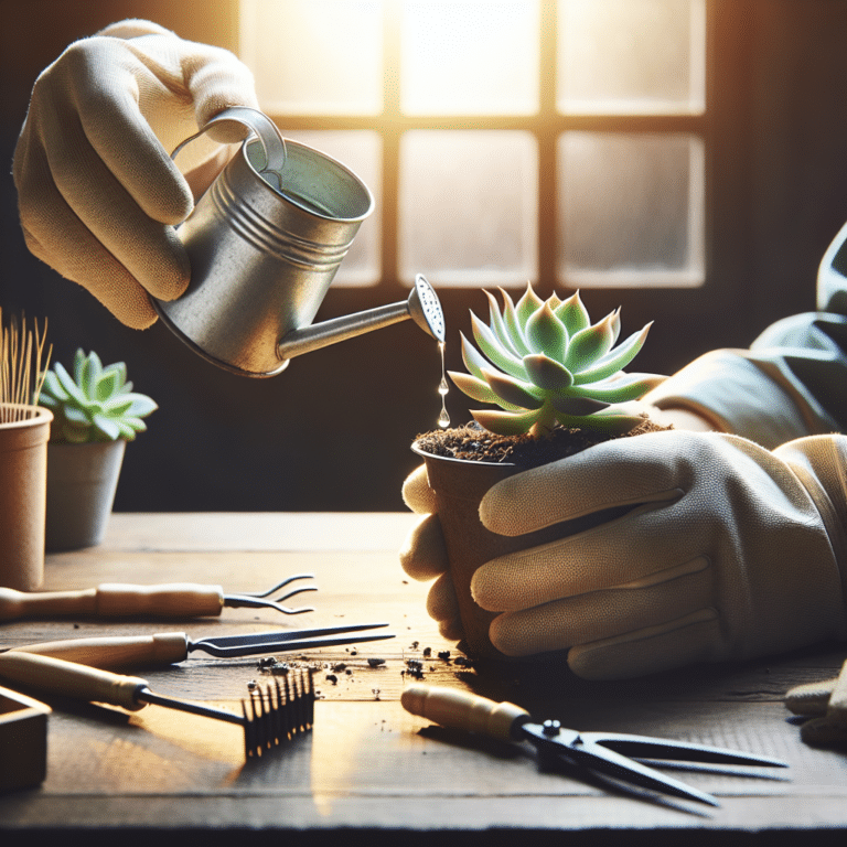 How to Rescue a Dying Succulent