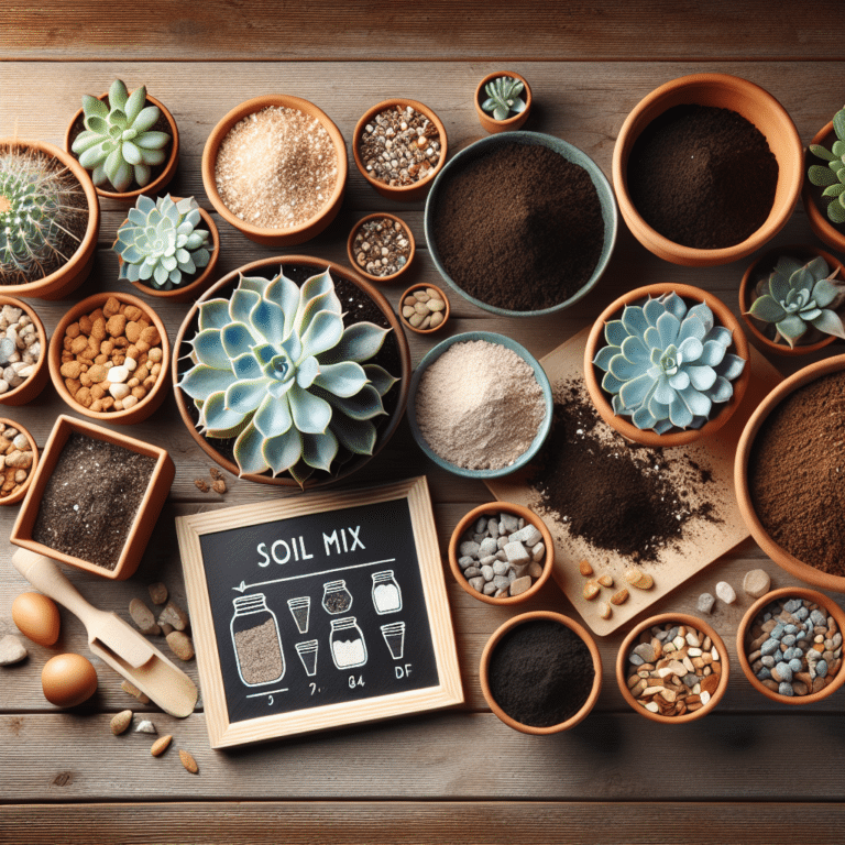 Creating Your Own DIY Succulent Soil Mix