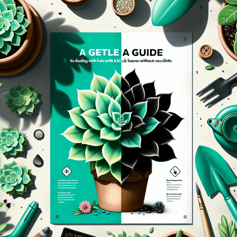 A Guide to Dealing with Black Leaves on Succulents