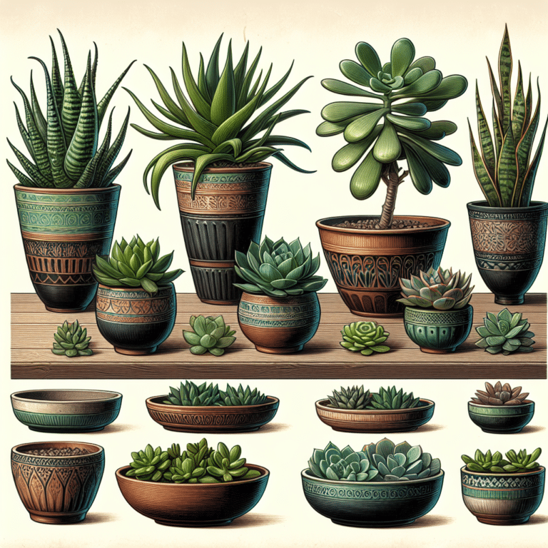 Choosing the Right Pots for Indoor Succulents