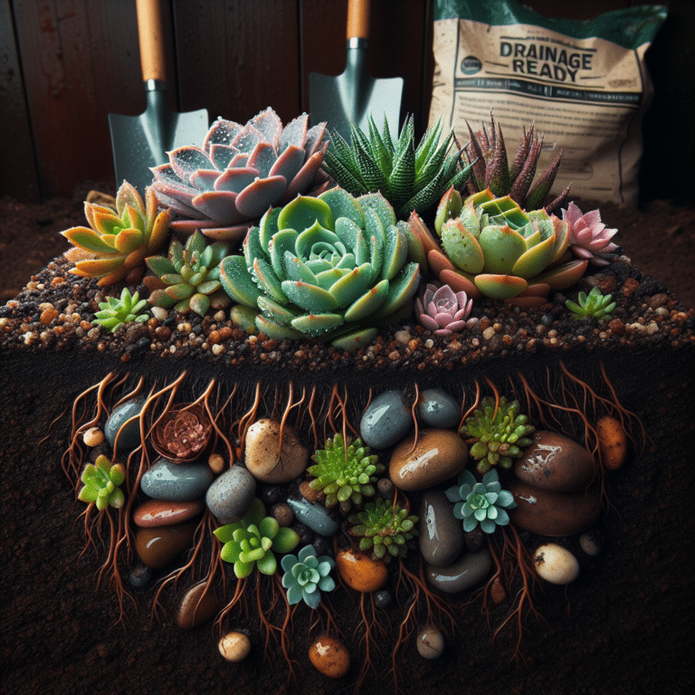 Improving Drainage for Good Health of Your Succulents