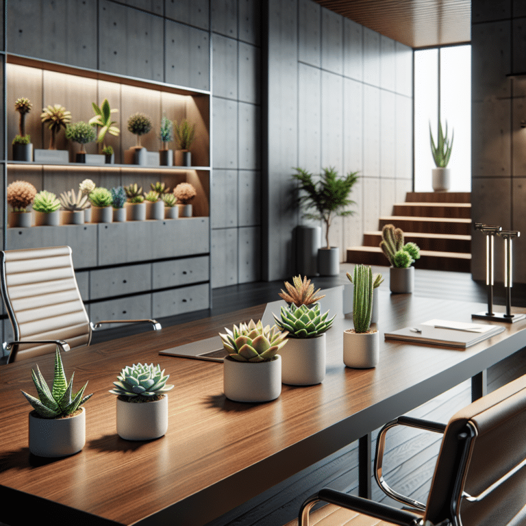Perfect Small Succulents for Office Desks