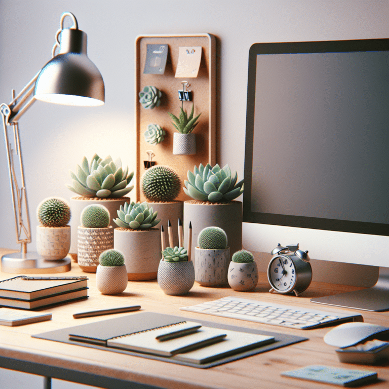Perfect Desk Companions: Small Indoor Succulents