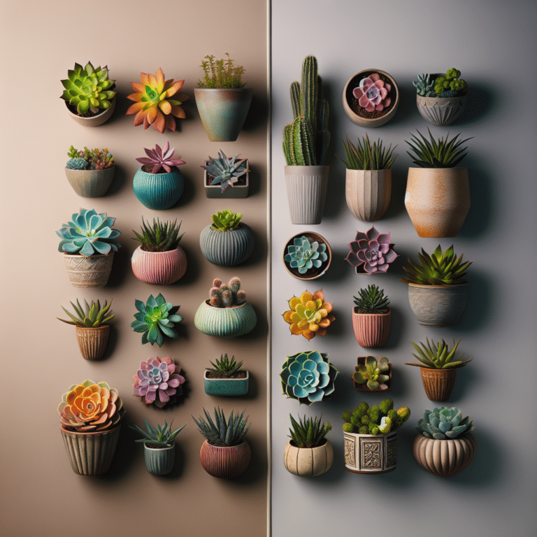 Plastic vs Ceramic: Choosing the Right Pots for Succulents
