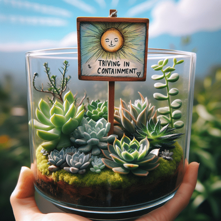 Thriving in Containment: A Guide to Terrarium for Succulents