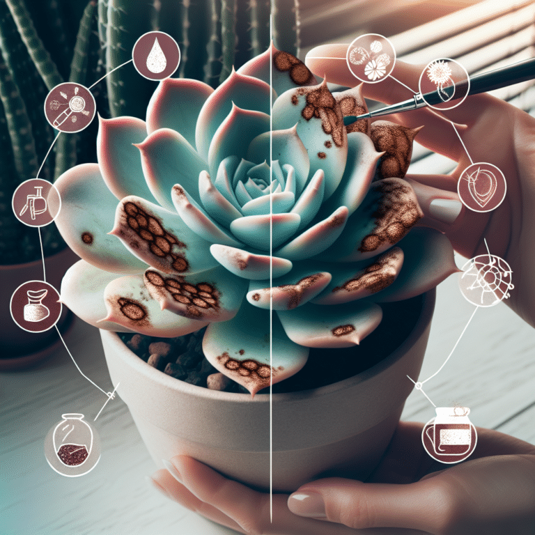 Coming to Terms with Brown Spots on Succulents: Expert Diagnosis and Treatment