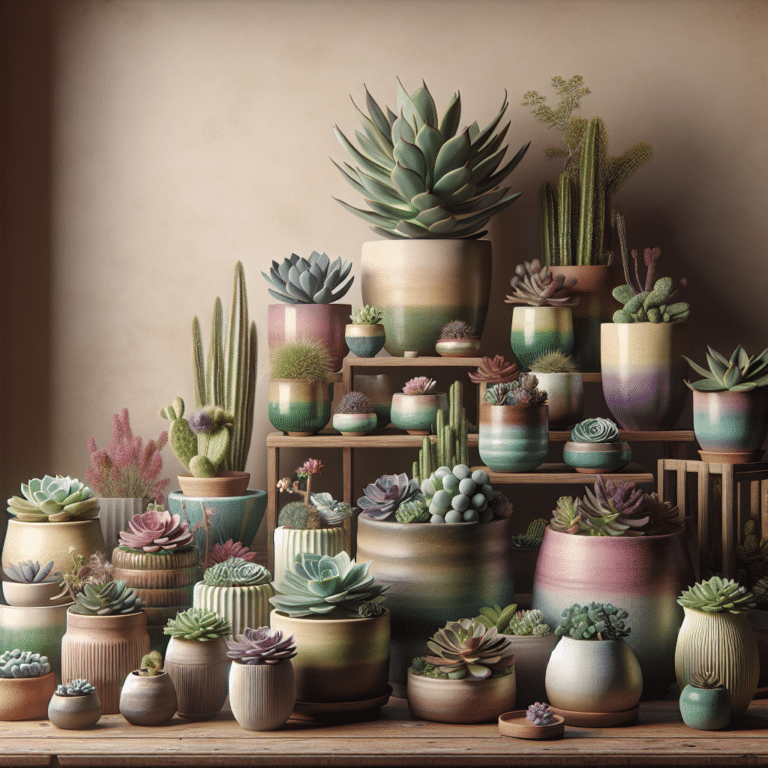 Choosing the Right Pots for Indoor Succulents
