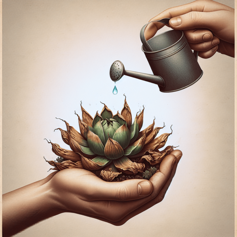 How to Rescue a Dying Succulent