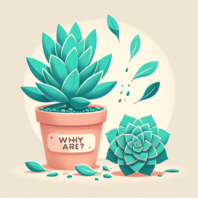 Why Are My Succulent Leaves Falling Off: The Comprehensive Guide
