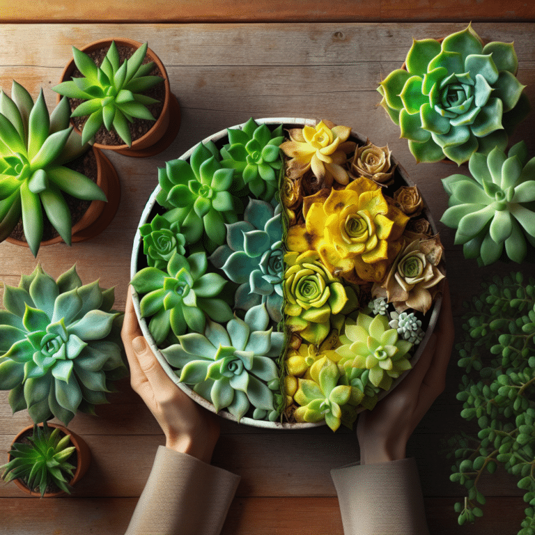 Unraveling the Mystery of Yellow Leaves on Succulents
