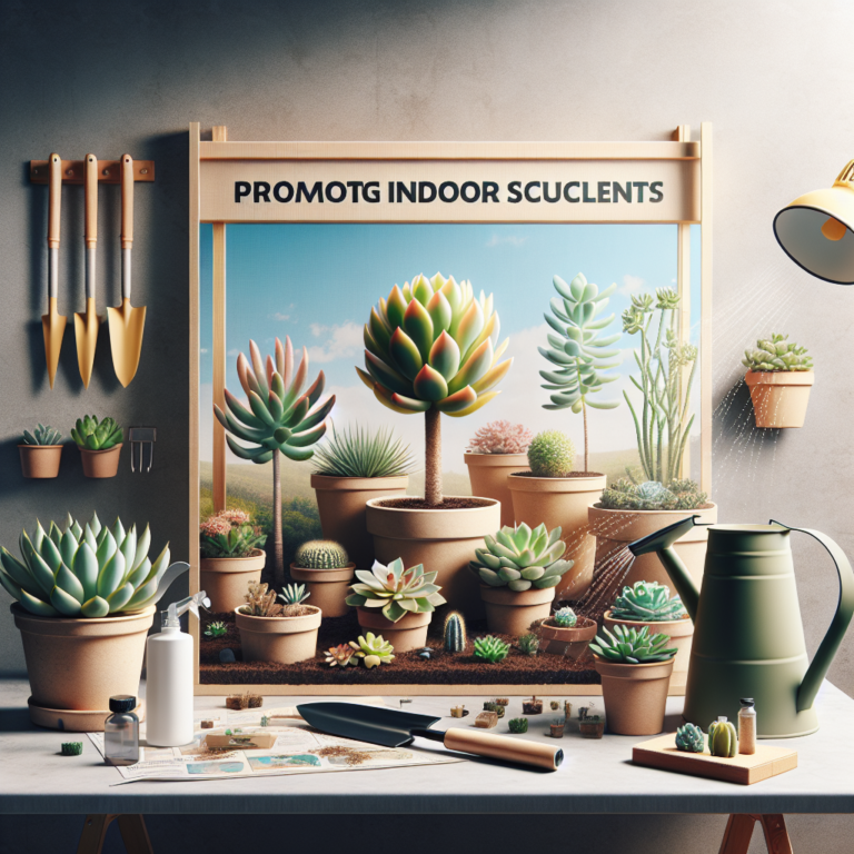  "Promoting Indoor Succulent Growth: Pro Tips
