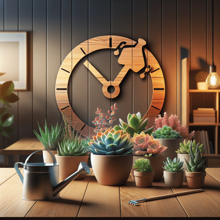 Unlocking the Perfect Watering Schedule for Your Indoor Succulents
