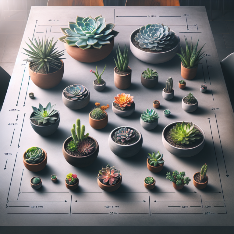 Choosing the Right Pot Size for Your Favorite Succulents