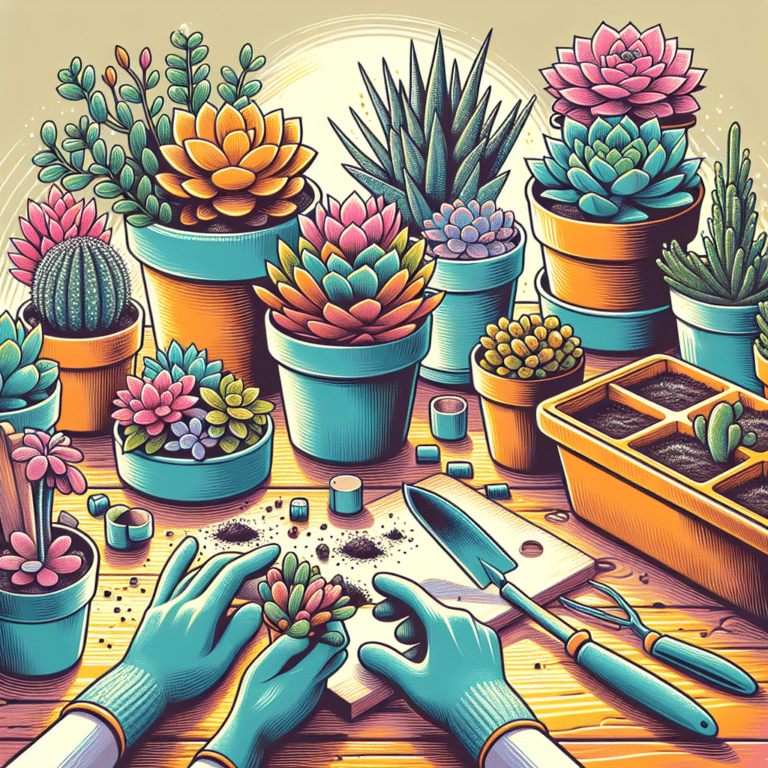 Repotting Succulents Indoors: A Detailed Guide