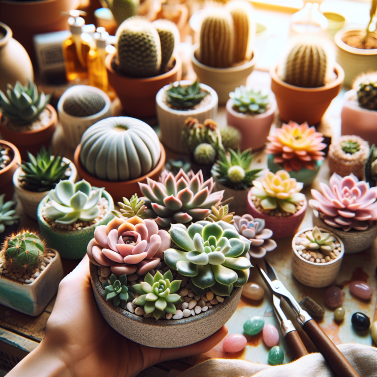 Compact Marvels: Mini Succulents for Indoor Planting