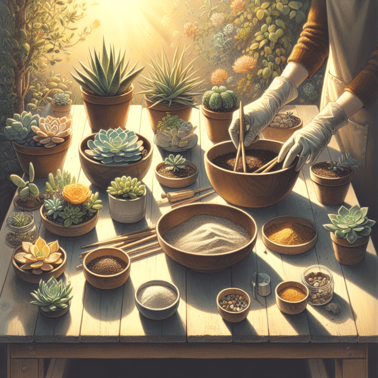 Guide to Crafting Your Own Succulent Soil Mix
